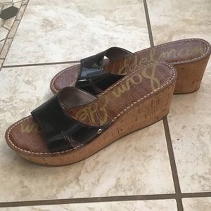 Sam Edelman Cork Wedges